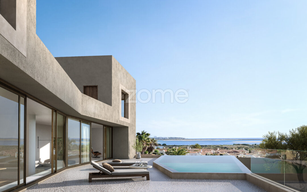MORADIA DE LUXO T5 EM LAGOS – VISTA DESLUMBRANTE PARA A MEIA PRAIA!   #020